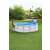 Bestway Flowclear solar pool cover for 13ft Power Steel pools being put on