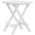vidaXL fehér összecsukható kerti asztal 45,5 x 38,5 x 50 cm 44180589}