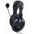 ATD M-288M Wired Stereo Headphones with Microphone, Black