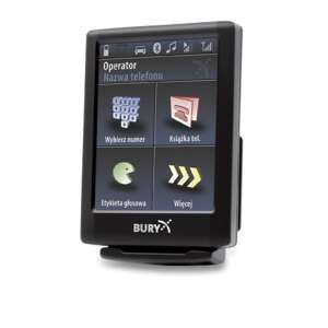 Bury CC 9056 Plus Bluetooth kihangosító autós készlet érintőképernyős kijelzővel - Konferencia hangszóró