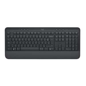 Tastatură wireless Logitech Signature K650, negru, vedere de sus - Logitech Tastaturi