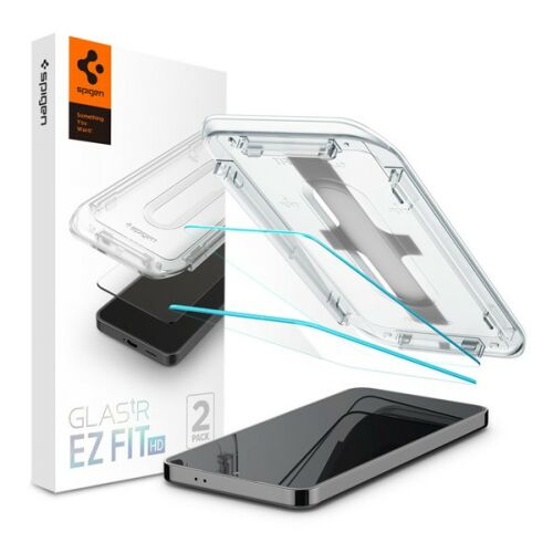 Spigen Glas.tr Ez Fit Samsung Galaxy S24+ screen protector 2-pack with installation tray