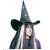 Čarodejnícky klobúk WIDMANN 5151S s pavučinovým vzorom, doplnok k halloweenskému kostýmu