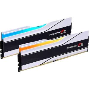 G.Skill Trident Z5 NEO RGB White 32GB DDR5 RAM Kit (2x16GB) - AMD EXPO - Memory (RAM)