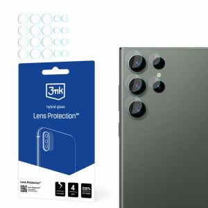 3mk Lens Protection Hybrid Glass for Samsung Galaxy S24 Ultra camera, lens protector - 3MK Screen Protector
