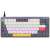 Tracer FINA 84 mechanical keyboard with rainbow lighting, grey color, wired and wireless