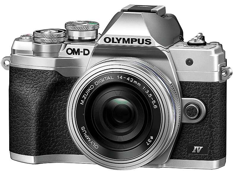Olympus om-d e-m10 mark iv fényképezőgép + ez-m1442 pancake objek...