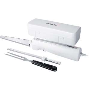 Steba EM3 electric knife with carving fork and storage case - Steba