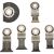 Fein 35222967020 Multischneid-Set (6 Stk./Packung) 91159038