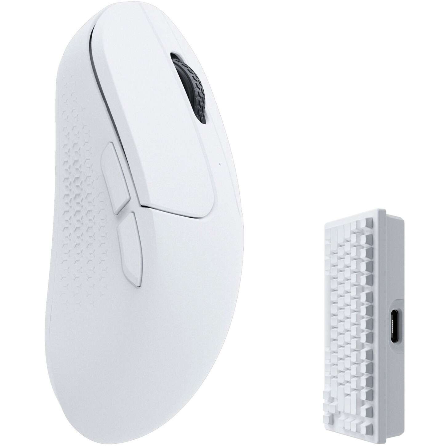 Keychron m3 mini 4k wireless gaming egér - fehér