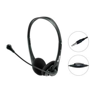 Equip 245304 Wired Headset - Black 91160599 - Equip