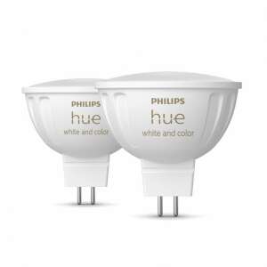 LED крушка Philips Hue White and Color Ambiance, MR16, 6.3W, 400lm, 4000K - Лампи и осветление