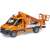 Bruder Mercedes Benz Sprinter TWP 450 munkaplatform játék, sárga