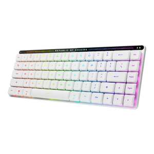 Asus ROG Falchion RX Low Profile Wireless Gaming Keyboard with Red Switches, White - ASUS Keyboard
