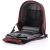 Open XD Design Bobby Hero Small anti-theft backpack showing interior compartments