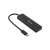Equip 128964 Hub USB-C 3.1 z 4 portami, czarny