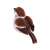 Beppe Zoo Sparrow Plush Figure - 13 cm 91168588