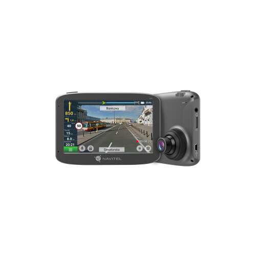 Navitel RE 5 Dual GPS navigációs és menetrögzítő kamera, elülső nézet