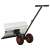 vidaXL Lopată manuală pentru zăpadă, cu roți 124838172