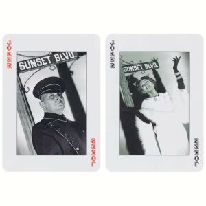 Piatnik Film Noir Römi Kártya - Joker lapok Sunset Blvd. témával. - Formatex