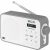 ECG RD 110 DAB Fehér DAB+/FM Rádió kihúzott antennával