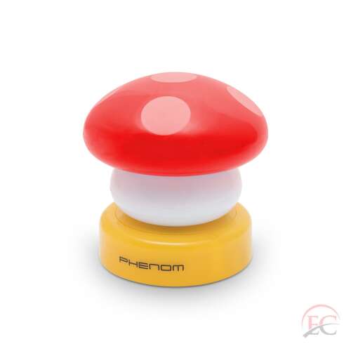 Phenom piros gomba éjszakai fény gyerek szobába