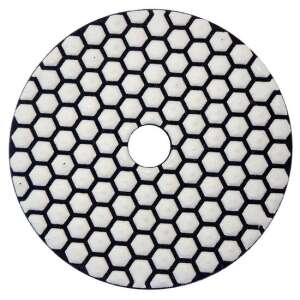 Germa Flex 125mm Diamond Flexible Polishing Pad, 400 Grit, Medium Dry - Sanding Accessory