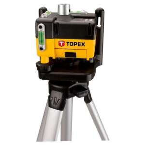 Nivela laser, cap rotativ, cu trepied, 30 m, Topex 91175586 Nivele laser
