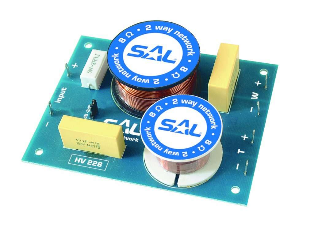 2-way, 8 Ohm, 200W, AVX-MRHV228 Crossover