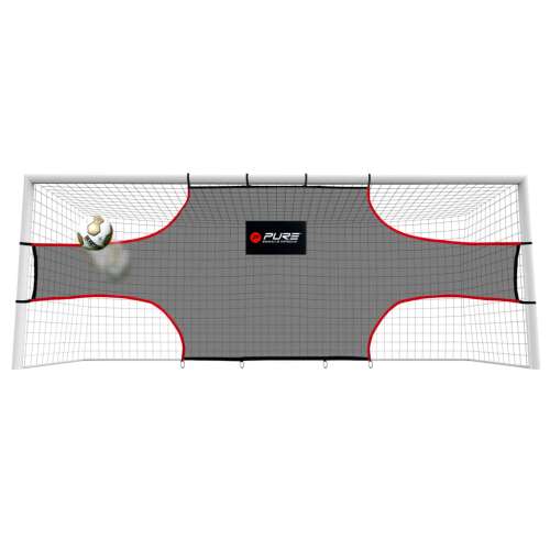 Pure2Improve Practice Net 732 x 244 x 244 cm Black, Grey, Red