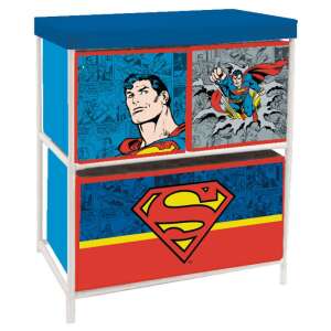 Superman játéktároló állvány 3 rekeszes 53x30x60 cm 91178591 Játéktároló - 10 000,00 Ft - 15 000,00 Ft