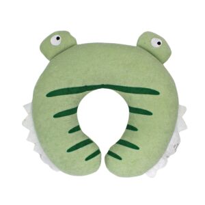 Béka mintás nyakpárna gyerekeknek, utazási kényelem - Koopman