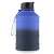 Butelka na wodę Navaris ze stali nierdzewnej o pojemności 2,2 litra w kolorze niebieskim