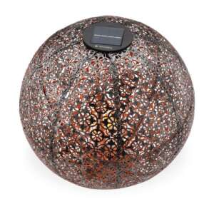 Navaris solar powered outdoor lamp, 30 cm, with decorative metal design - Nonbrand Solar lantern
