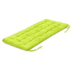 Jemidi Kerti green bench cushion isolated on white background - Garden Furniture