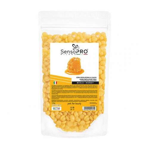Granule tvrdého depilačného vosku SensoPro Milano Med, 100g