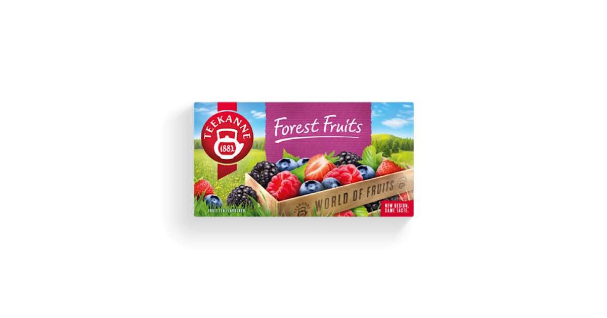 Teekanne, WOF Forest Fruits, erdei gyümölcs tea, 50g | Pepita.hu