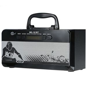 MS-181BT LED Bluetooth hangszóró fogantyúval - Fekete - Audio