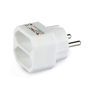 V-TAC 2-utas aljzat adapter, EU csatlakozó adapter - V-TAC