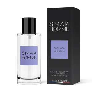 SMAK Homme Eau de Toilette for Men, 50 ml, Made in France - Men's perfume