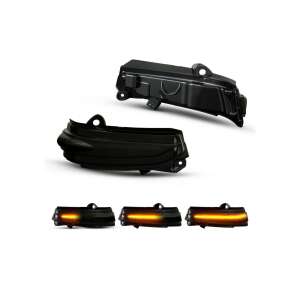 Set de 2 lumini LED dinamice pentru oglinzi retrovizoare Ford Mondeo MK5, Fusion MK2 - Lumini auto