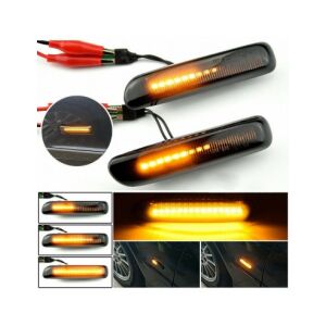 BMW E46 Semnalizatoare Laterale LED Dinamice în Acțiune - BMW Lumini auto