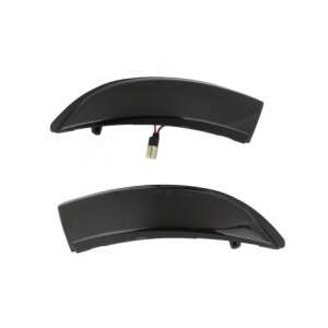 Set de indicatoare dinamice cu LED pentru oglinzi pentru Ford Fiesta MK6 și B-Max B232, negru - Lumini auto
