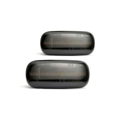 Set 2 Semnalizari Aripa LED fumurii Dinamice Audi A2, A3, A4, A6, A8, TT, Allroad