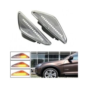 Set semnalizatoare laterale LED dinamice BMW pentru X3 F25, X5 E70, X6 E71 - Lumini auto