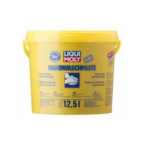 Liqui Moly Pasta do mycia rąk, 12,5L, żółte wiadro, przyjazna dla skóry, skuteczny środek do mycia rąk