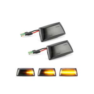 Set de 2 lumini laterale LED dinamice pentru Opel Astra, Zafira, Insignia, Corsa - BTLL-307D-1 - Lumini auto