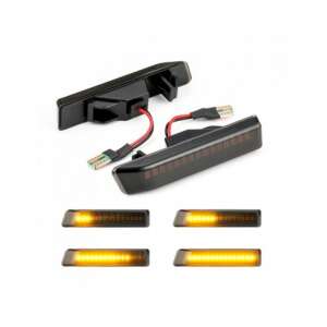 Lumini laterale LED dinamice pentru BMW E36 X5 E53, lentilă fumată, set de 2 bucăți - BMW Lumini auto