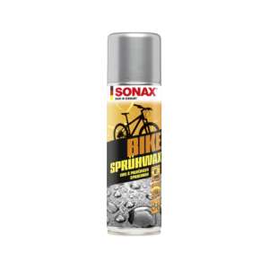 Sonax Bike Spray Ceară, 300ml, protejează piesele de bicicletă din metal sau acoperite cu lac de carbon împotriva factorilor de mediu, creează un strat protector lucios, reduce aderența prafului și a murdăriei, potrivit pentru bicicletele electrice - Sonax