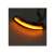 Ford Focus 2, 3, Mondeo dynamic LED mirror indicator, black smoked lens, amber light
